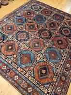 Vintage handgeknoopt perzisch tapijt yalameh 253x210, Info@SlatsAntiek.nl, Perzisch, 200 cm of meer, Ophalen of Verzenden