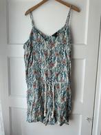 Zomers linnen gebloemde playsuit jumpsuit catsuit pak XL 42, Ophalen of Verzenden, Nieuw, Maat 42/44 (L), Overige kleuren