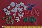 Allerlei kleine snijmallen kerst, Hobby en Vrije tijd, Kaarten | Zelf maken, Ophalen of Verzenden, Zo goed als nieuw, Kerst, Pons of Mal