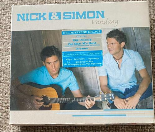 CD + DVD Nick en Simon Vandaag DVD+ CD gelimiteerde oplage, Cd's en Dvd's, Cd's | Nederlandstalig, Zo goed als nieuw, Pop, Boxset
