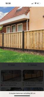 GEZOCHT Schutting plaatsen en leveren, Tuin en Terras, Ophalen, 1 tot 2 meter, Minder dan 3 meter, Nieuw