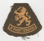 Embleem Nederlandse Leeuw, Je Maintiendrai,, Ophalen of Verzenden, Landmacht, Nederland, Embleem of Badge