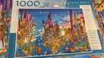 Crazy World legpuzzel 1000 stukjes, Ophalen of Verzenden, 500 t/m 1500 stukjes, Zo goed als nieuw, Legpuzzel