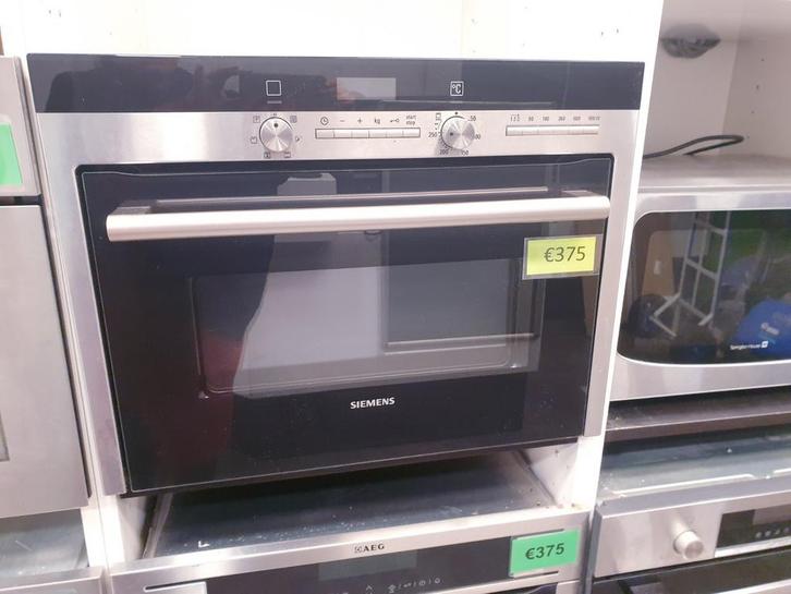 Combi oven Siemens inbouw 45bij60cm INC GARANTIE, Witgoed en Apparatuur, Ovens, Zo goed als nieuw, Inbouw, Oven met grill, 45 tot 60 cm