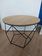 Bijzet tafel (industrieel), Huis en Inrichting, Tafels | Bijzettafels, Ophalen, Minder dan 45 cm, Minder dan 55 cm, Rond