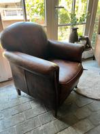 Vintage schapenleren Fauteuil, Huis en Inrichting, Fauteuils, Ophalen, Gebruikt, Leer, 75 tot 100 cm