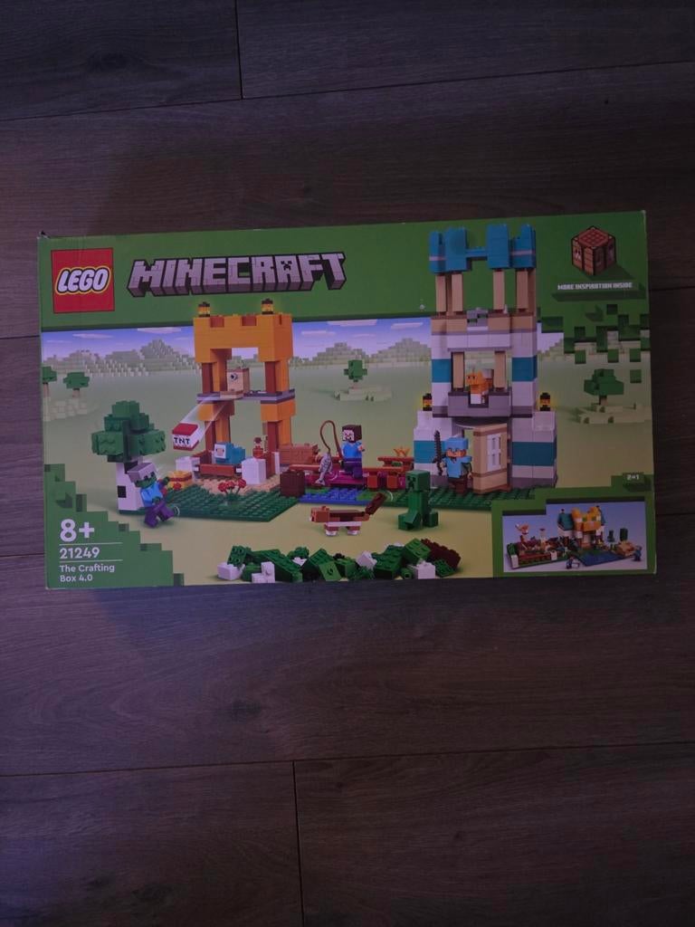 LEGO Minecraft De Crafting Box 4.0 - Nieuw!, Kinderen en Baby's, Speelgoed | Duplo en Lego, Ophalen of Verzenden, Gebruikt, Complete set