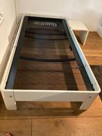 AUPING AURONDE 1000 WIT 90X200+AANHAAKTAFELTJE, Ophalen, 90 cm, Eenpersoons, Wit