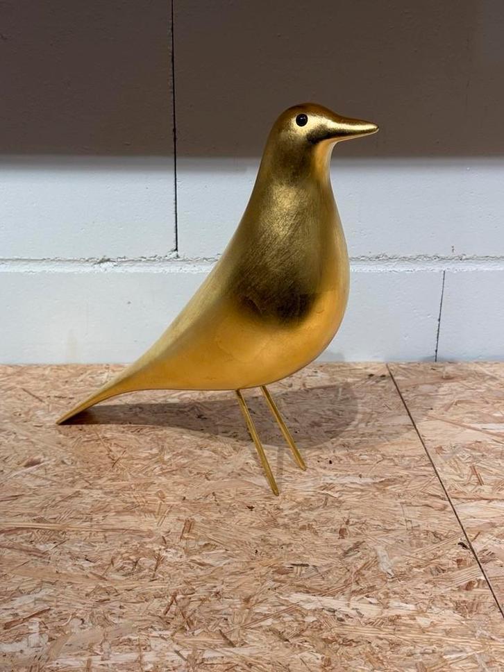 Vitra eames house bird gold, Antiek en Kunst, Kunst | Designobjecten, Ophalen