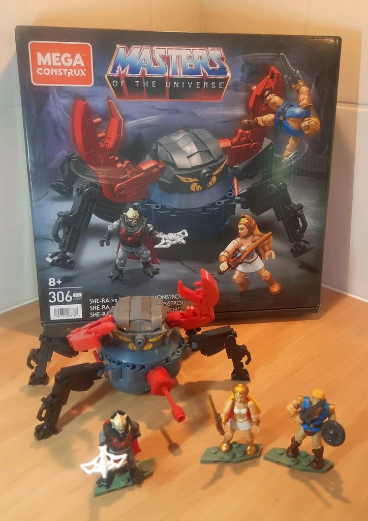 MOTU MEGA CONSTRUX MONSTROID HORDAK Masters of the Universe, Verzamelen, Poppetjes en Figuurtjes, Ophalen of Verzenden, Zo goed als nieuw