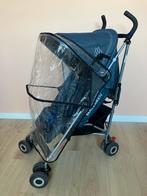 MacLaren buggy Denim, Kinderen en Baby's, Ophalen, Zo goed als nieuw, Maclaren, Regenhoes