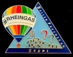 Rheingas driehoek ballon pin, Verzamelen, Ophalen of Verzenden, Nieuw, Transport, Speldje of Pin