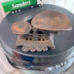 Antieke Gietijzeren Mini Weegschaal, Antiek en Kunst, Ophalen of Verzenden