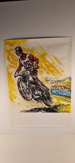 Poster Metzler Reifen vintage, Overige typen, Onbekend, Ophalen of Verzenden, Zo goed als nieuw