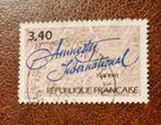 Frankrijk 1991 Amnesty International gestempeld Yvert 2728, Postzegels en Munten, Ophalen of Verzenden, Gestempeld