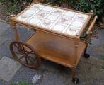 Vintage trolley, theewagen, serveerwagen, Antiek en Kunst, Ophalen