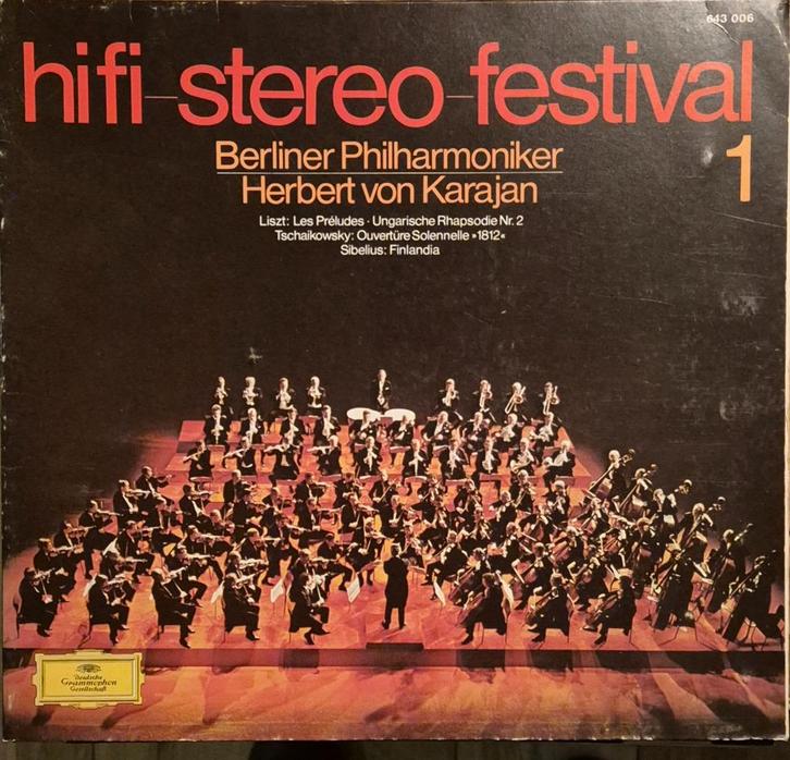 Herbert von Karajan – Hifi-Stereo-Festival 1 #l121#2, Cd's en Dvd's, Vinyl | Klassiek, Zo goed als nieuw, Classicisme, Opera of Operette
