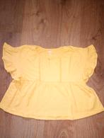 Mooi geel shirt mt 146, Kinderen en Baby's, Kinderkleding | Maat 146, Ophalen of Verzenden, Zo goed als nieuw, Meisje, Shirt of Longsleeve