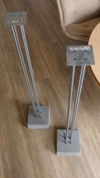 Speaker stands / luidsprekerstandaards - industrieel design, Ophalen, Gebruikt, Minder dan 60 watt, Front, Rear of Stereo speakers