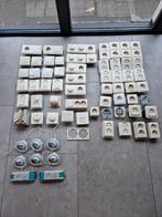 Partij schakelmateriaal en stopcontacten, Doe-het-zelf en Verbouw, Ophalen of Verzenden, Gebruikt, Schakelaar