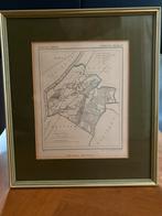 Kaartje gemeente Tegelen uit de atlas J. Kuyper, Boeken, Atlassen en Landkaarten, Ophalen of Verzenden