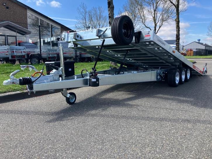 Temared Carkeeper Kantelbare autoambulance 3.5T Full Edition, Auto diversen, Aanhangers en Bagagewagens, Zo goed als nieuw, Ophalen of Verzenden