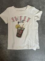 Wit shirtje met hologram drankje maat 98, Ophalen of Verzenden, Zo goed als nieuw, Meisje, Shirt of Longsleeve