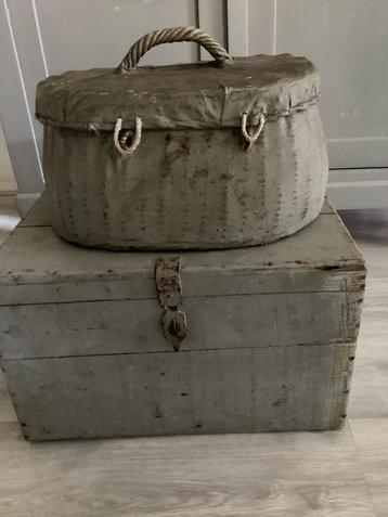 Brocante oude franse mand beschikbaar voor biedingen