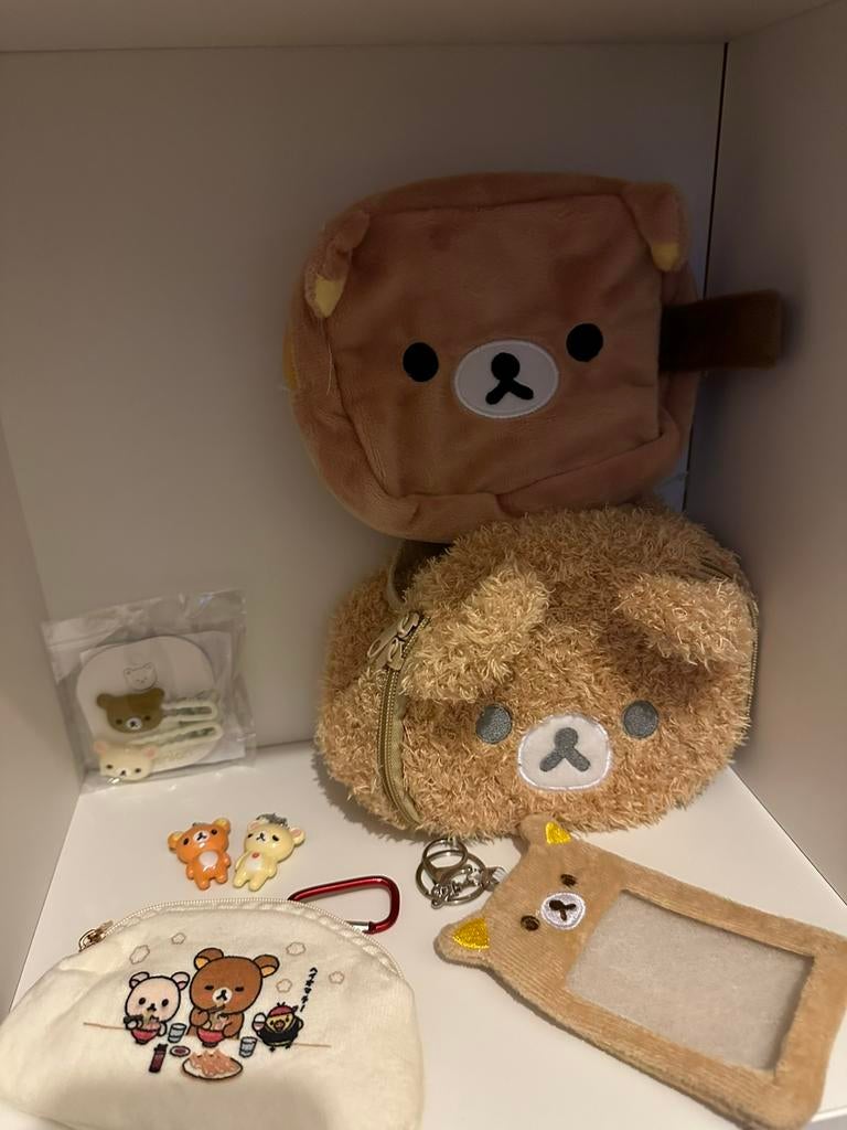 Rilakkuma spulletjes, Ophalen of Verzenden, Nieuw, Stoffen beer, Overige merken