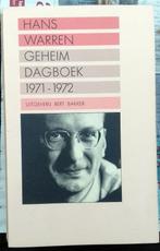 Hans Warren - Geheim Dagboek 1971-1972, Ophalen of Verzenden, Gelezen, Hans Warren, Nederland