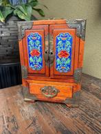 Chinees sieradenkast chinese kist kast juwelenkist china, Ophalen of Verzenden