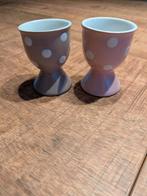 Eierdopjes, Huis en Inrichting, Keuken | Servies, Ophalen, Overige typen, Zo goed als nieuw, Overige stijlen