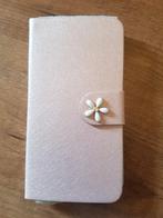 Telefoonhoesje LG L90 Wit met bloempje, Ophalen of Verzenden, Nieuw, Overige modellen, Hoesje of Tasje