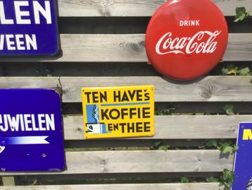 Ten Have Koffie en Thee emaillebord beschikbaar voor biedingen