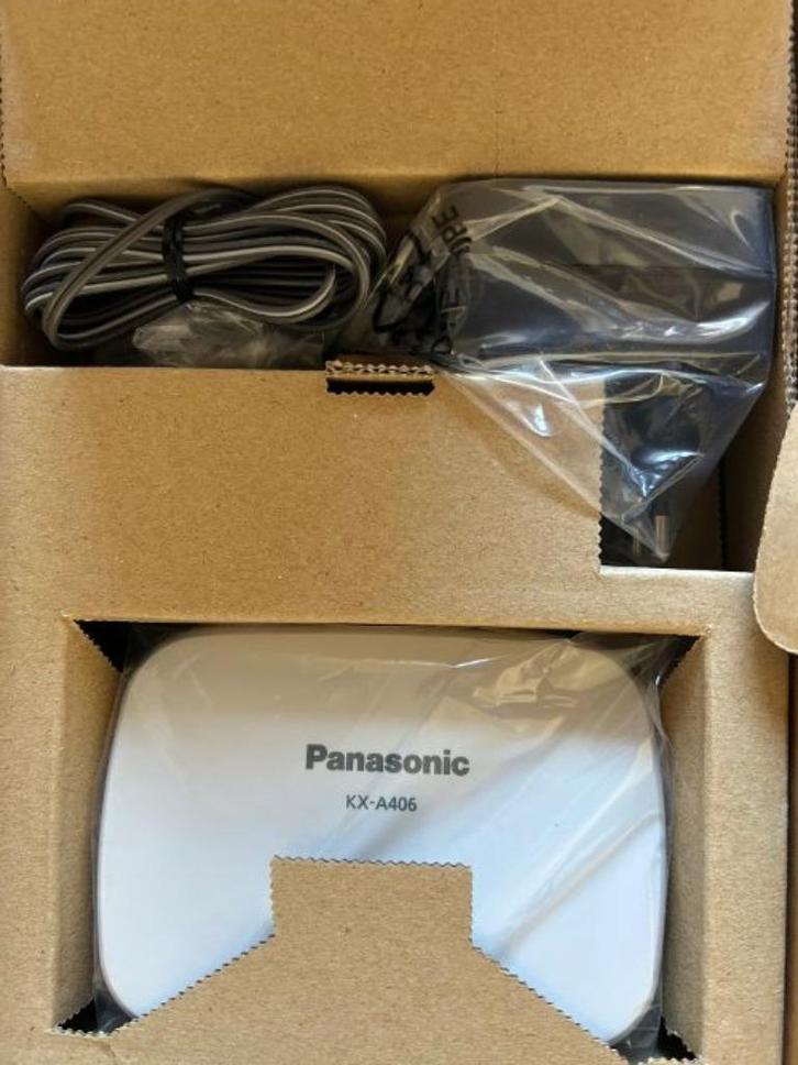 ➡️ NIEUW Panasonic KX-A406 DECT Repeater KXA406 A406, Telecommunicatie, Vaste telefoons | Handsets en Draadloos, Nieuw, 4 handsets of meer