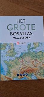 Het grote bosatlas puzzelboek,, Ophalen of Verzenden, Minder dan 500 stukjes, Zo goed als nieuw, Puzzelboek