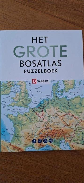 Het grote bosatlas puzzelboek,  beschikbaar voor biedingen