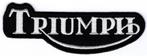 Triumph stoffen opstrijk patch embleem #5, Verzenden, Nieuw