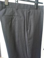 pantalon Dick Holthaus met 2 kleuren krijtstreep maat 52, Maat 52/54 (L), Ophalen of Verzenden, Zo goed als nieuw, Grijs