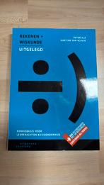 Rekenen + wiskunde uitgelegd - PABO boek-met online licentie, Ophalen of Verzenden, Zo goed als nieuw, Overige niveaus, Martine van Schaik; Peter Ale