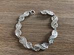 Prachtige zilveren armband infinity, Ophalen of Verzenden, Zo goed als nieuw, Zilver