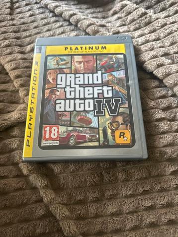 GTA IV - Platinum - PlayStation 3 beschikbaar voor biedingen