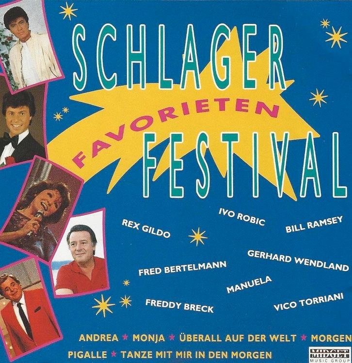 Schlager favorieten festival oa. Gildo,Malmquist,Robic= 1,99, Cd's en Dvd's, Cd's | Schlagers, Zo goed als nieuw, Ophalen of Verzenden