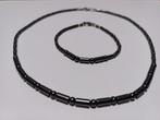 Magnetiet ketting met armband, Ophalen of Verzenden, Zo goed als nieuw, Zilver, Overige materialen