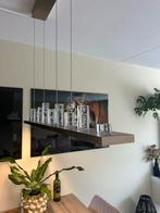 Skyline Eetkamerlamp met Bubbelglazen, Huis en Inrichting, Lampen | Hanglampen, Ophalen, Zo goed als nieuw, 75 cm of meer, Modern