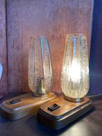 Set van 2 retro mid Century bedlampjes Paul Neuhaus, Huis en Inrichting, Lampen | Tafellampen, Ophalen of Verzenden, Zo goed als nieuw