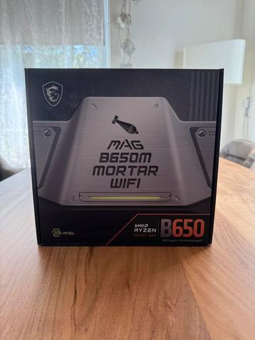 Te koop: MSI MAG B650M Mortar moederbord - AM5 - DDR5 beschikbaar voor biedingen