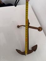 Koperen anker 22 cm groot, Ophalen of Verzenden, Zo goed als nieuw, Motorboot of Zeilboot, Schaalmodel