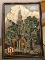 Unieke keramieken wandtegel 700 jaar Haarlem (1945), Antiek en Kunst, Antiek | Keramiek en Aardewerk, Ophalen of Verzenden