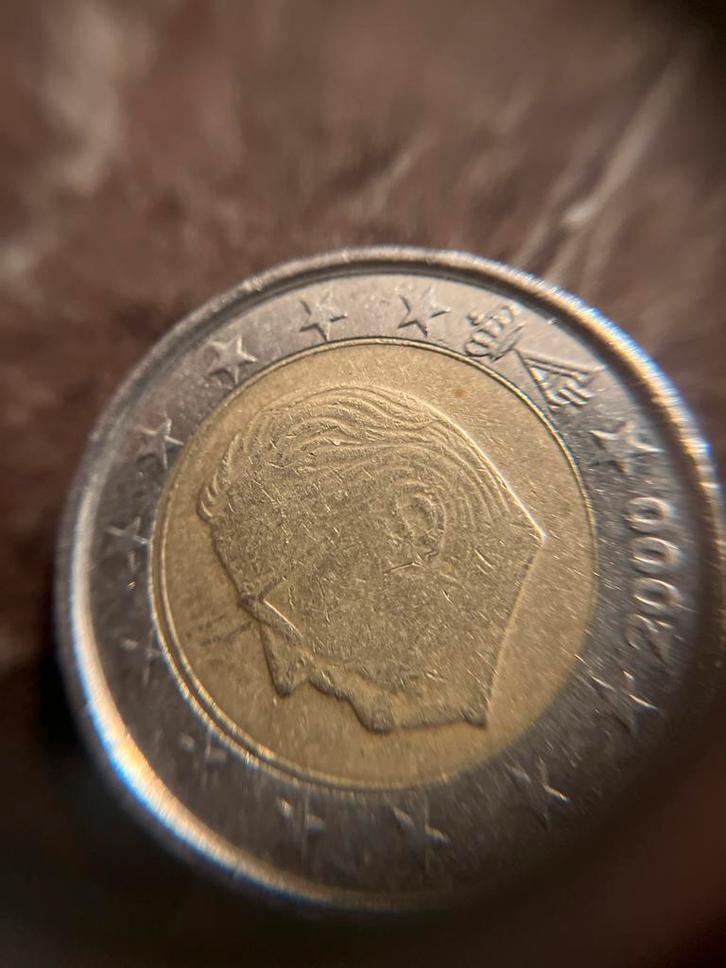 Belgische 2 Euro Munt - Koning Albert II, Postzegels en Munten, Munten | Europa | Euromunten, Losse munt, 2 euro, België, Ophalen of Verzenden